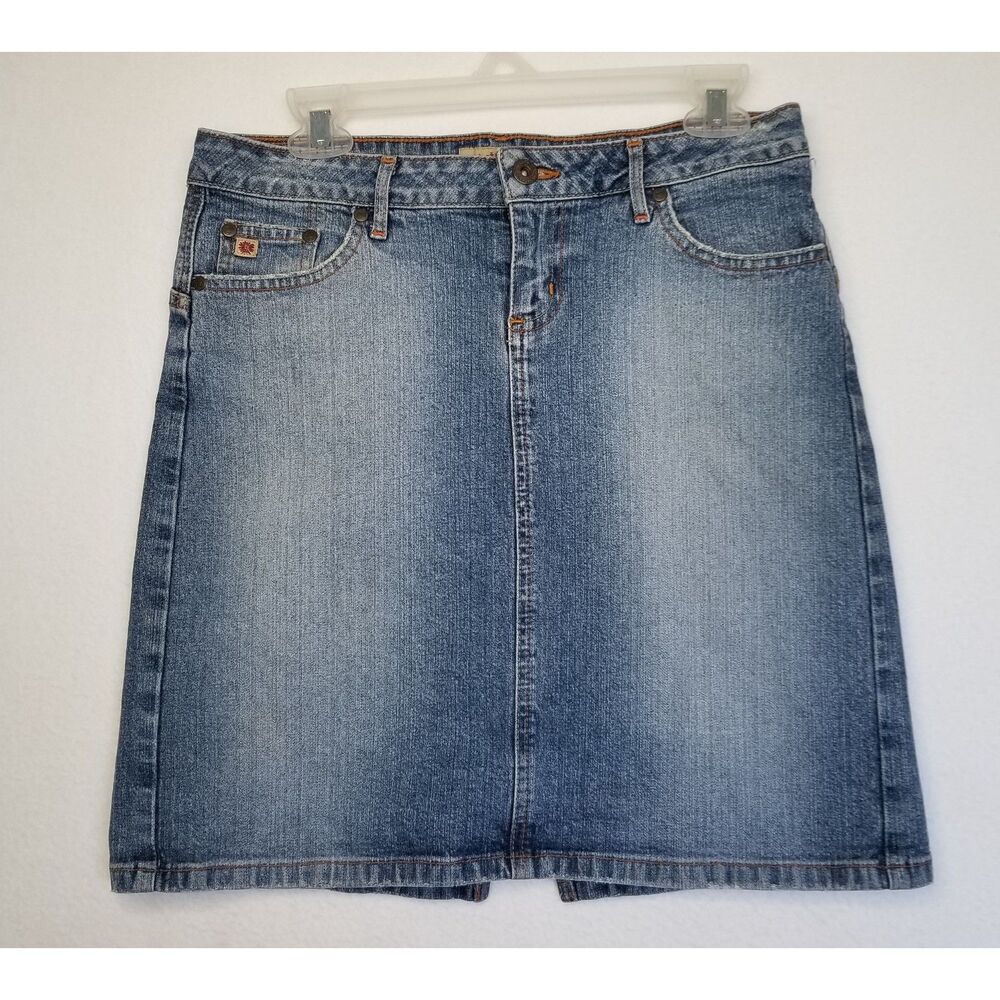 Paris Blues Jean Y2K A Line Skirt Women's 7